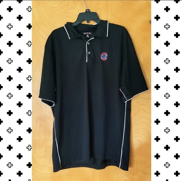 cubs golf polo